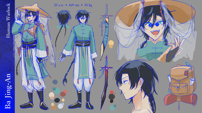 design of my dnd character